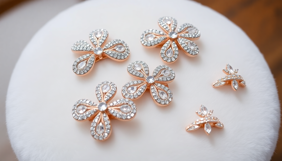Elevate Your Style with DealSniper's Sparkling Crystal Hair Clips