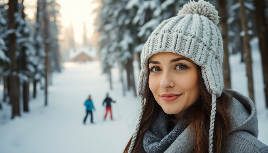 Cozy Knit Fleece Beanie: Your Winter Companion for Outdoor Fun