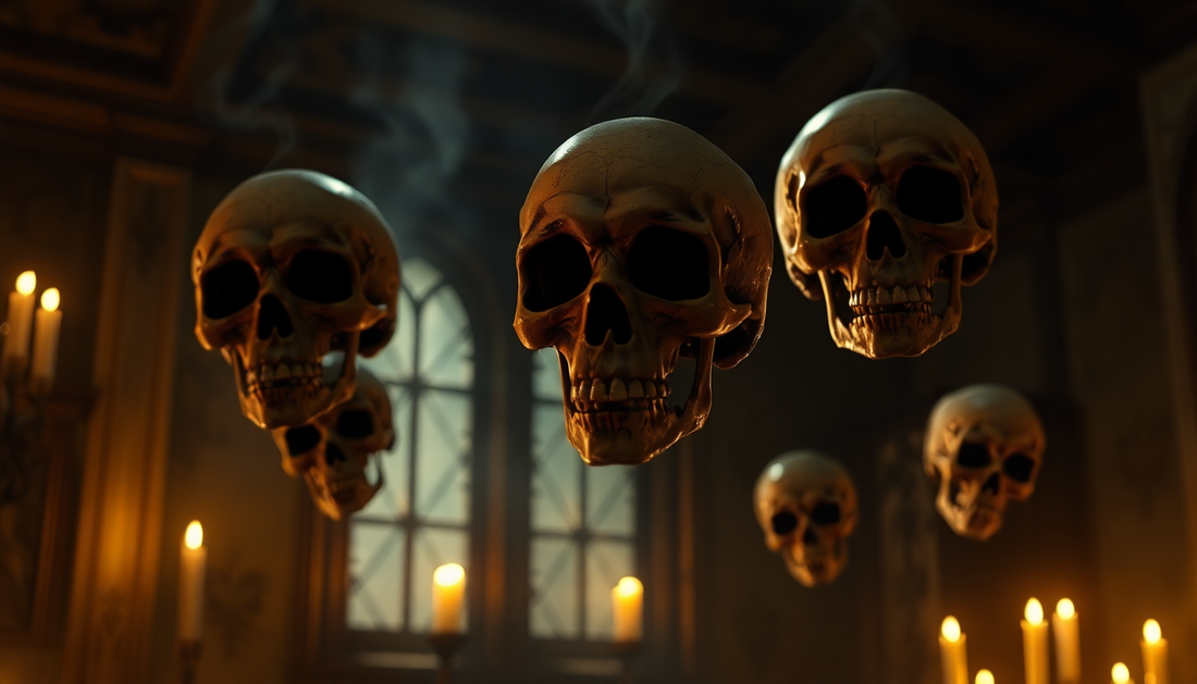 Unleash the Spooky Spectacle: Animating Floating Skeleton Decorations for an Unforgettable Halloween