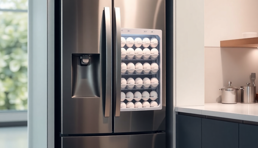 Crack the Code to Effortless Egg Storage with DealSniper's Automatic Scrolling Egg Rack