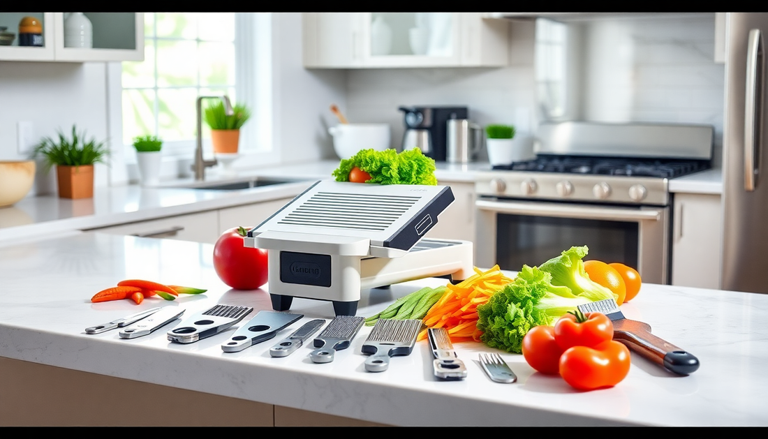 Slice, Dice, and Delight: Discover the Versatile 8-in-1 Mandoline Slicer