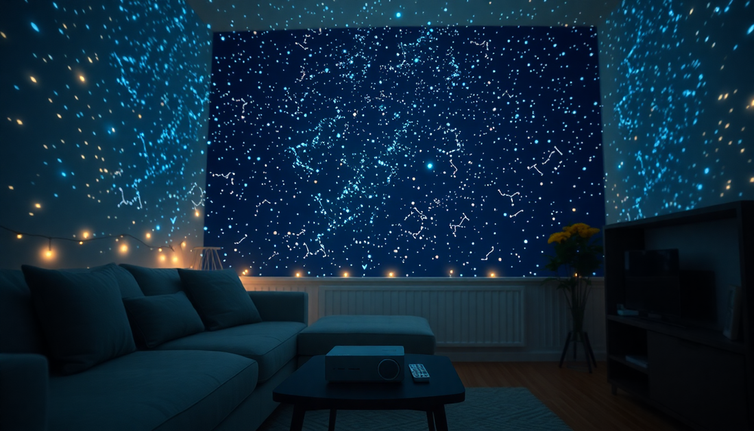 Illuminate Your Holidays with the Mesmerizing Train Starry Sky Projection Light