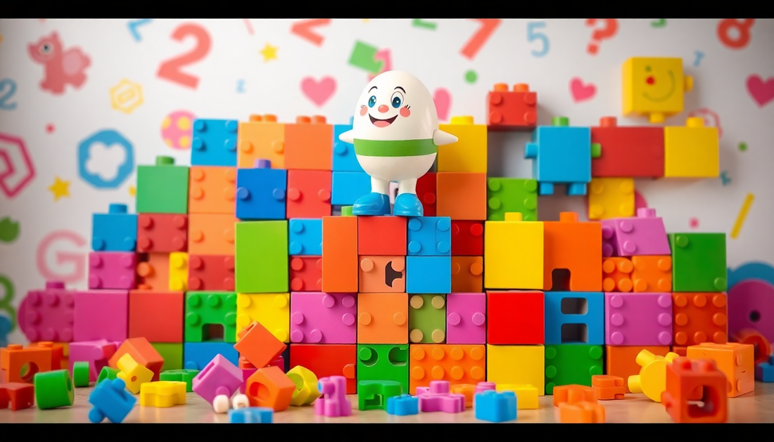 Humpty Dumpty's Colorful Wall-Smashing Adventure: The Delightful Kids' Toy That Encourages Creativity and Fun