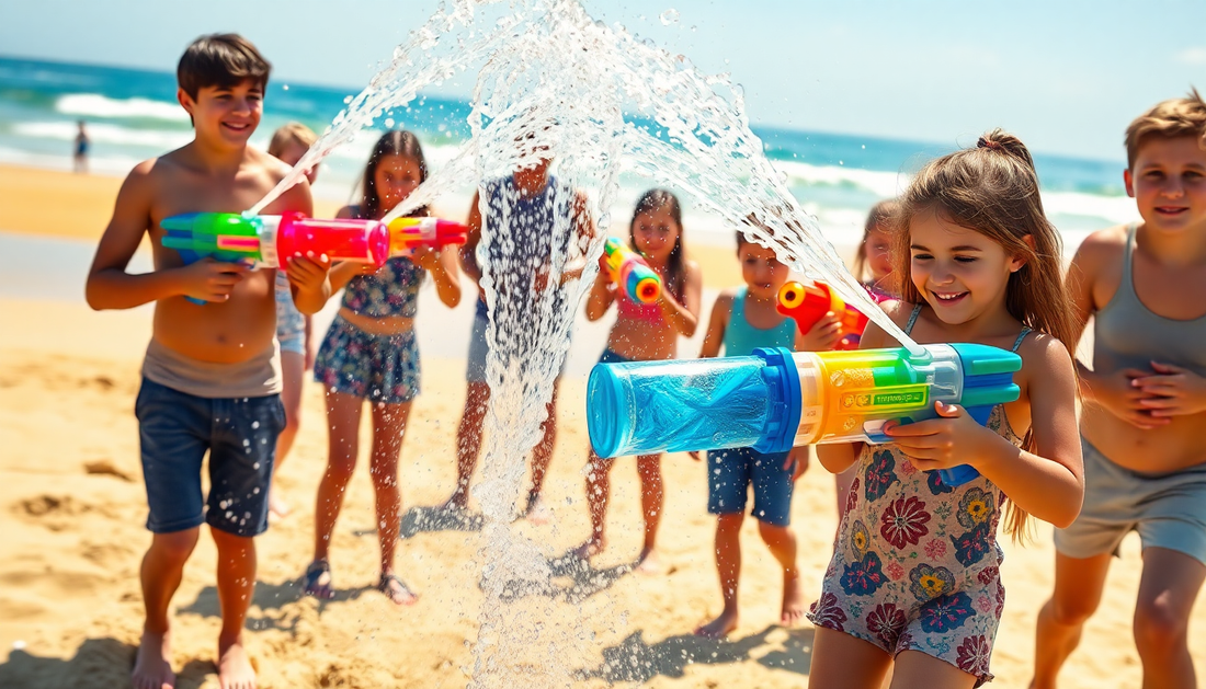 Unleash the Ultimate Water Gun Battle: Discover the Incredible DealSniper Summer Blasters!