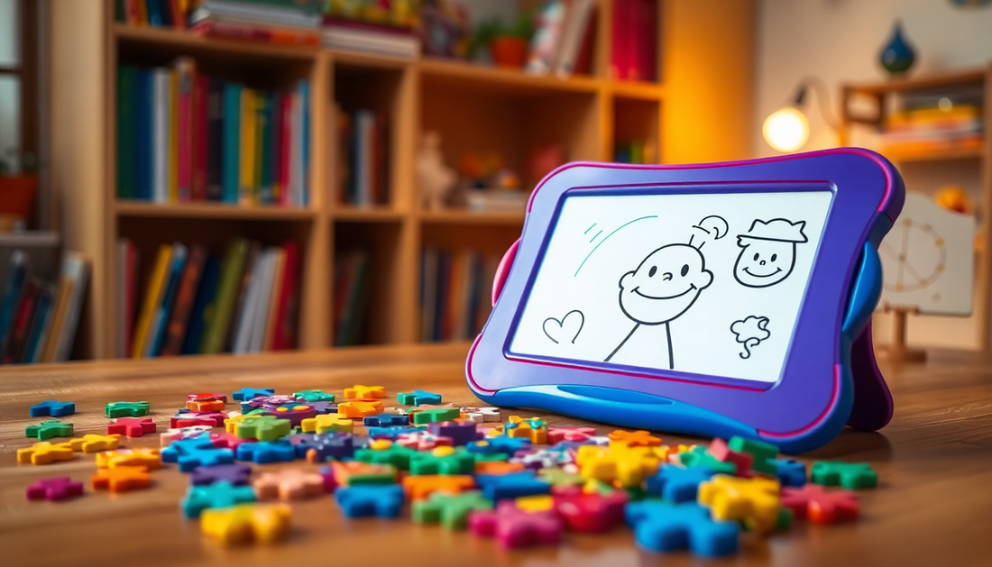 Unlock the Power of Learning with Our Magnetic Kids Puzzle Drawing Board
