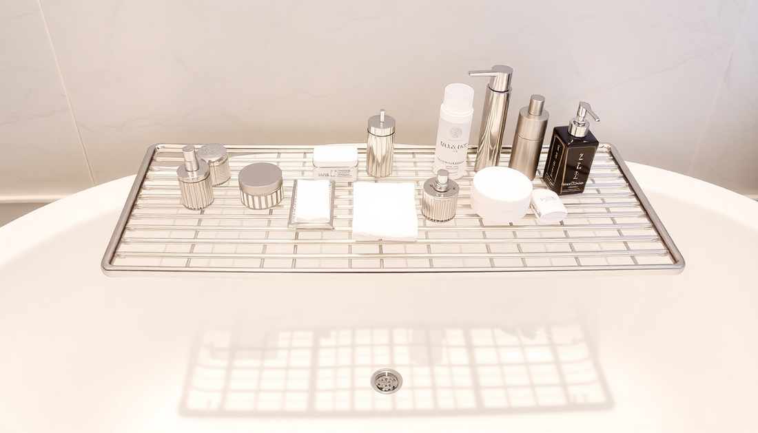 Elevate Your Bathroom Bliss: Discover the Transformative Power of the DealSniper Bathtub Tray