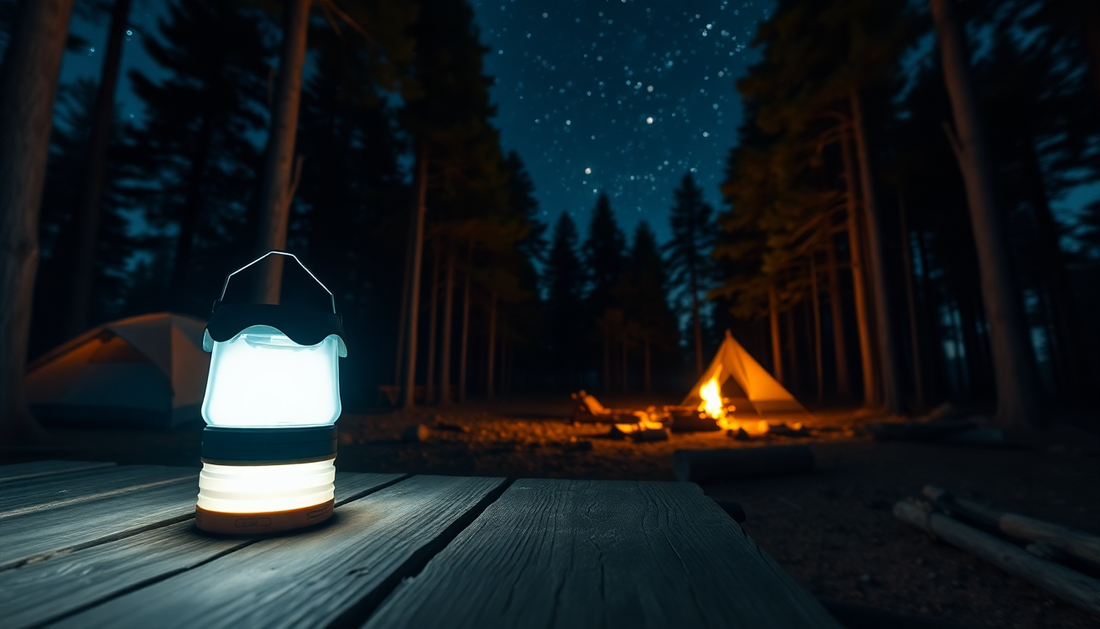 Unleash the Power of Wanjo's Collapsible LED Solar Camping Lights: Your Ultimate Outdoor Companion