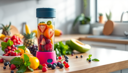 Unleash the Power of Homemade Juices and Smoothies with the 350ml Electric Juicer Blender Mixer - Exclusively at DealSniper.net