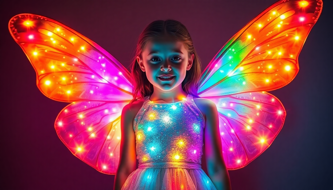 Unleash the Magic: Glowing Butterfly Wings for Enchanting Celebrations