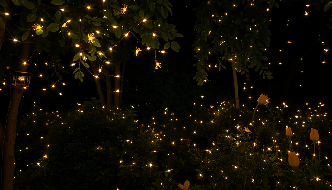 Illuminate Your Outdoor Oasis: Discover the Enchanting Solar Firefly Lights