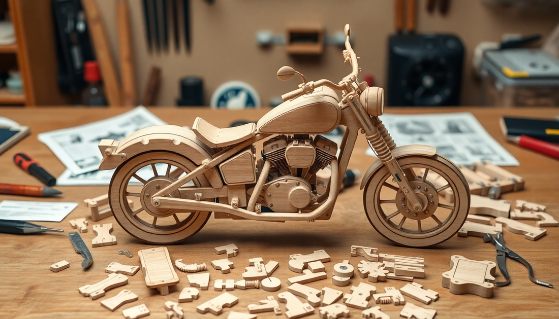 Unleash Your Inner Mechanic: Discover the Thrill of Building the Robotime ROKR Cruiser Motorcycle