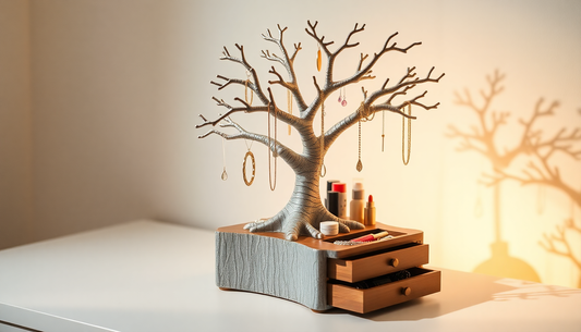 Elevate Your Space with the Versatile Tree Jewelry Storage Box