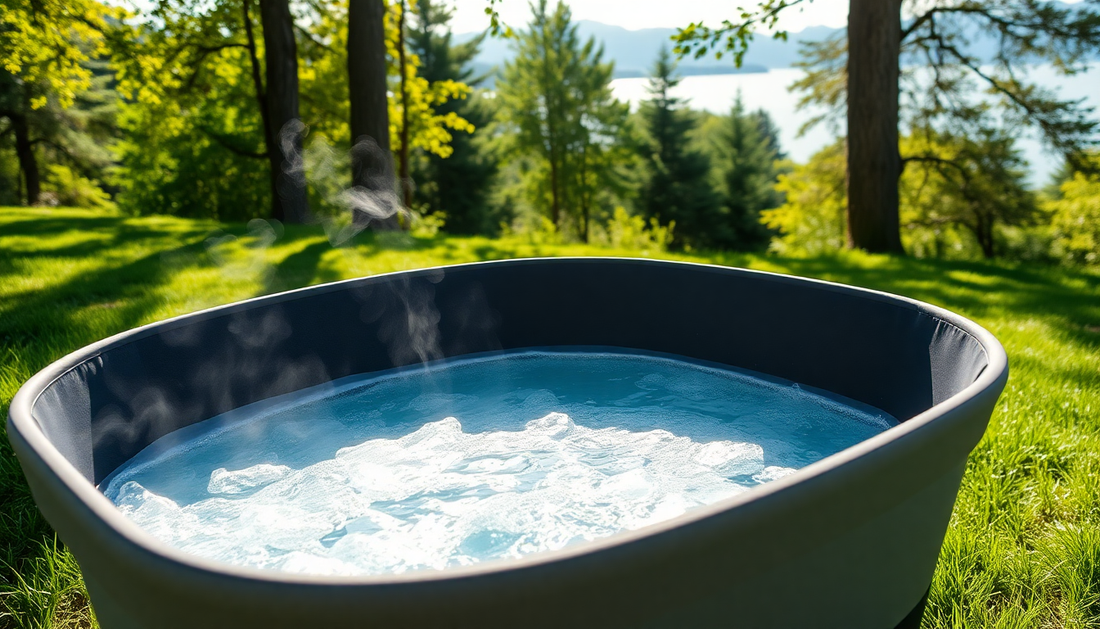 Chill Out and Recover: The Ultimate Outdoor Ice Tub for Athletes