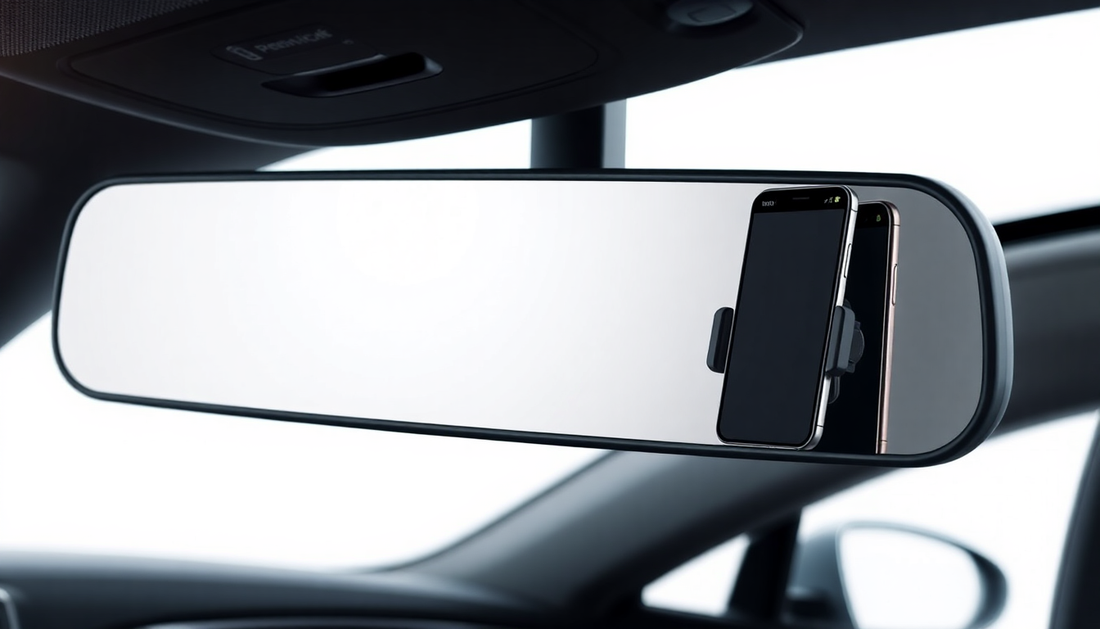 Elevate Your Driving Experience: The Versatile Rearview Mirror Phone Holder