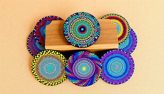 Elevate Your Home Decor with These Stunning Diamond Painting Coaster Sets