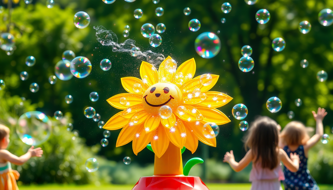 Unleash the Joy of Bubbles: Discover the Dancing Sunflower Bubble Machine