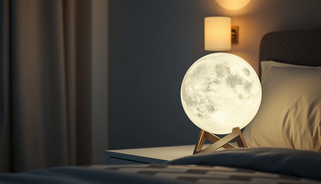 Illuminate Your Space with the Mesmerizing DealSniper Moon Lamp: A Celestial Delight for Your Home