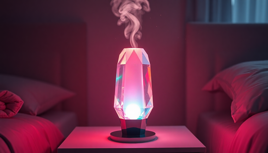 Illuminate Your Space with the Crystal Lamp Air Humidifier: A Multifunctional Masterpiece