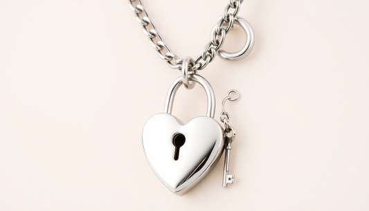 Unlock Your Style: Discover the Captivating Charm of Our Heart-Shaped Lock Necklace