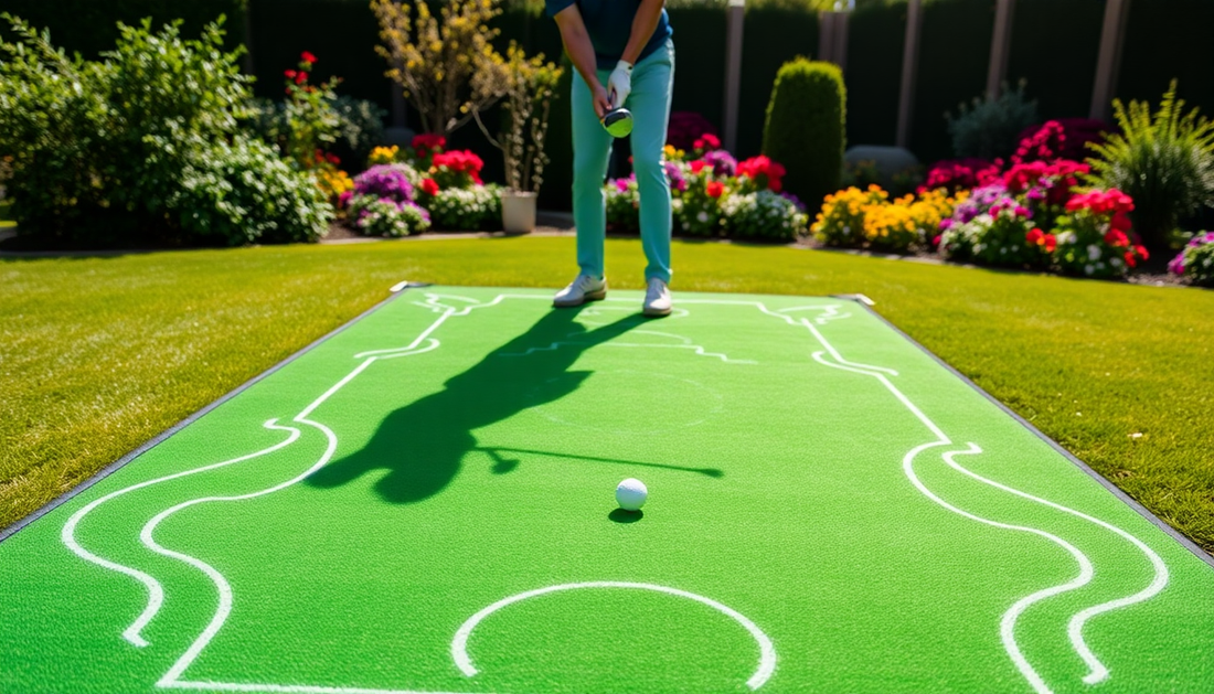 Unleash Your Golfing Prowess with the Ultimate Portable Training Mat