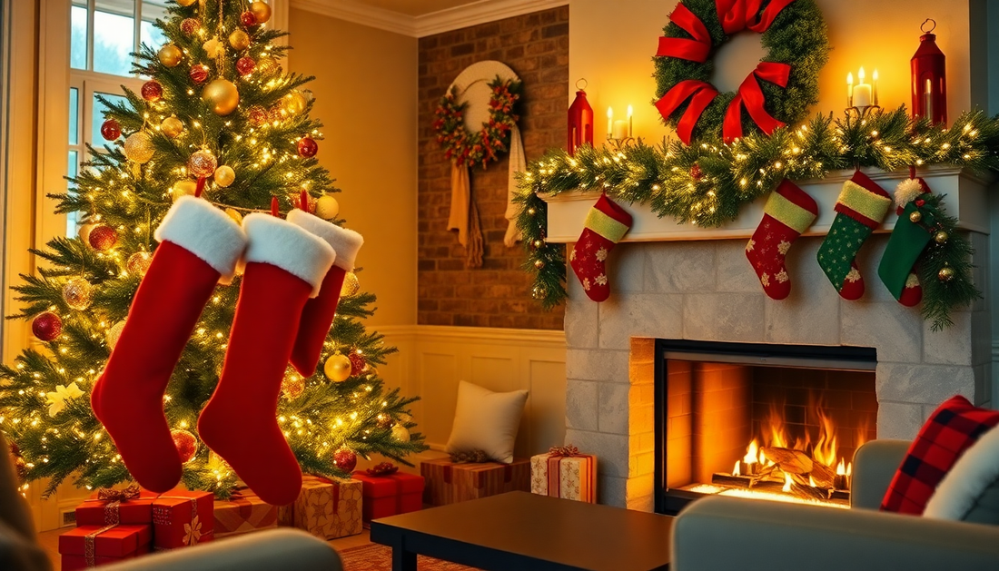 Deck Your Halls with DealSniper's Festive Christmas Stocking Set