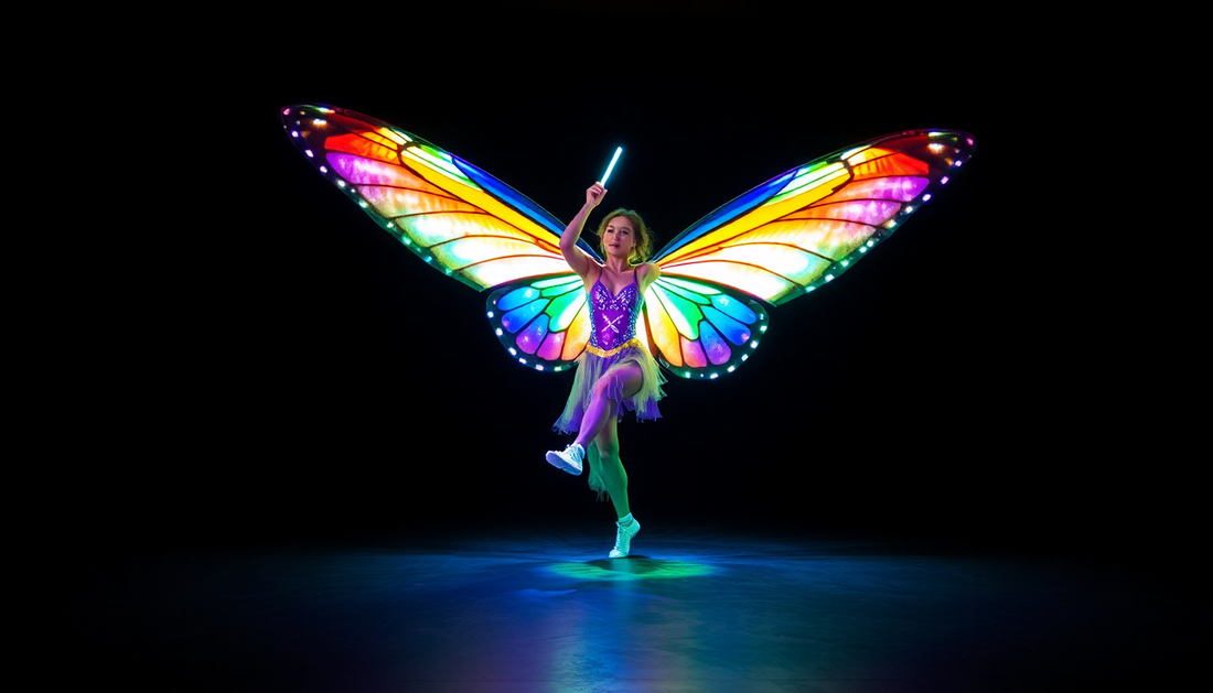 Unleash Your Inner Butterfly: Dazzling LED Dance Wings for Unforgettable Performances