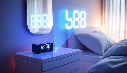 Elevate Your Timekeeping with the Mesmerizing 3D Projection Alarm Clock from DealSniper.net