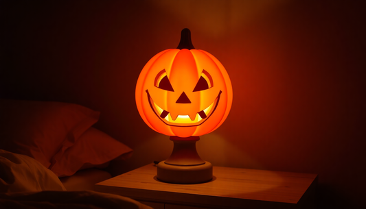 Illuminate Your Nights with the Pumpkin Lamp: A Spooktacular Addition to Your Home