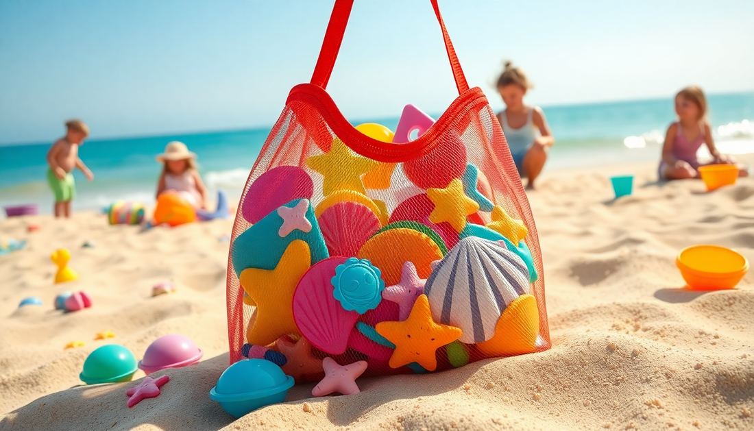 Discover the Ultimate Beach Companion: The Versatile 3D Cartoon Beach Sand Shell Bag