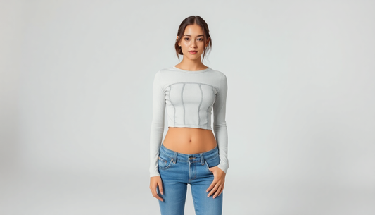 Slay the Y2K Look with DealSniper's Slim Long Sleeve T-Shirt: Daily Discounts and Flash Sales You Can't Miss