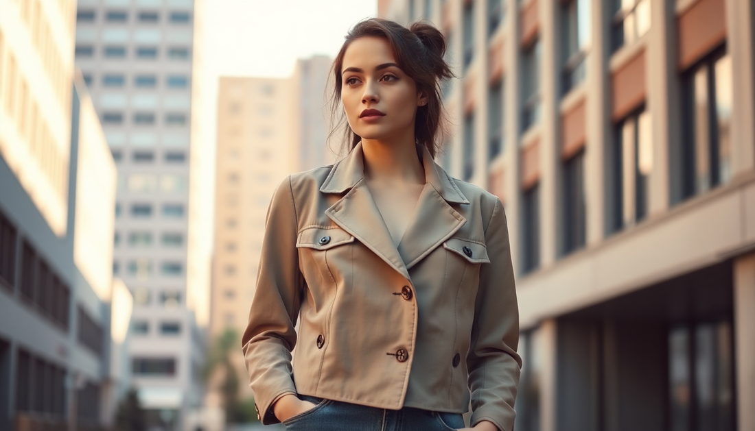 Elevate Your Style with the Casual Single Breasted Stand Collar Jacket: Discover Unbeatable Deals at DealSniper.net