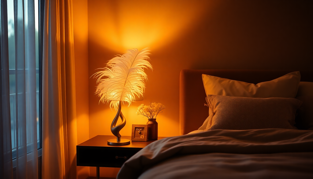 Elevate Your Space with the Feather Table Lamp: A Cozy and Chic Lighting Solution