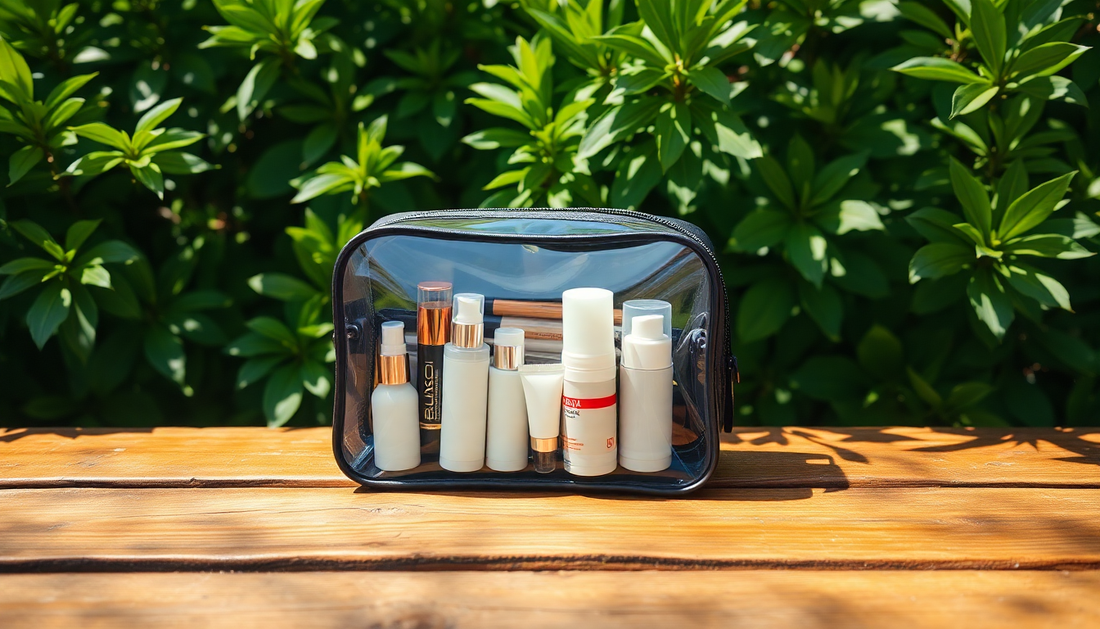 Discover the Ultimate Travel Companion: The Multi-Functional Transparent Toiletry Bag from DealSniper.net