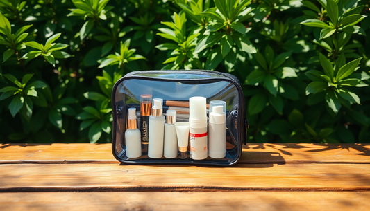 Discover the Ultimate Travel Companion: The Multi-Functional Transparent Toiletry Bag from DealSniper.net