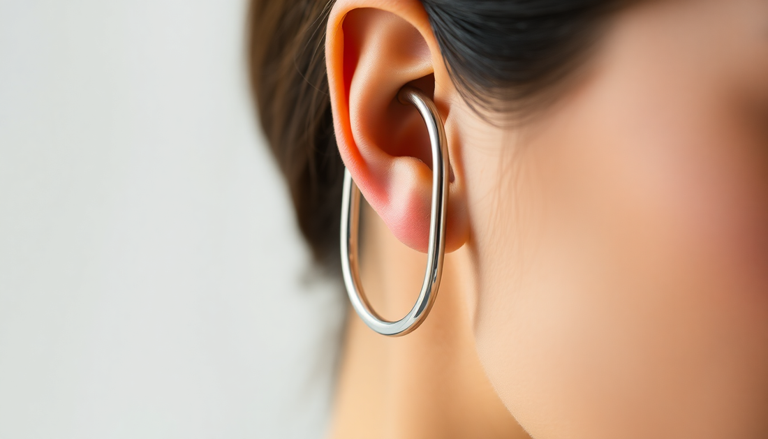 Elevate Your Style: Discover the Captivating Allure of U-Shaped Hollow Earrings