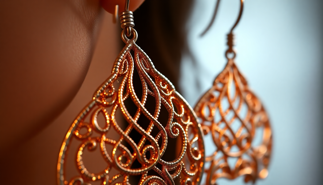 Elevate Your Style with 2023's Exquisite French Weaving Texture Sense of Love Earrings