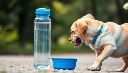 Unleash the Pawsome: Discover the Ultimate 2-in-1 Pet Water Bottle and Food Bowl