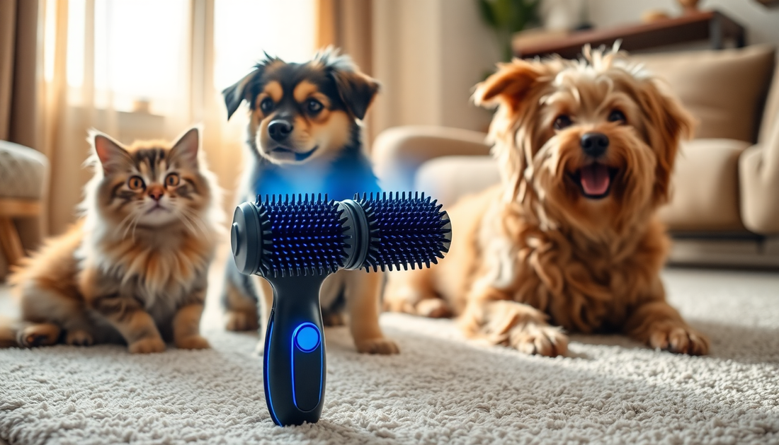 Unleash the Power of the Double-Headed Negative Ion Pet Brush: Your Pets' New Best Friend