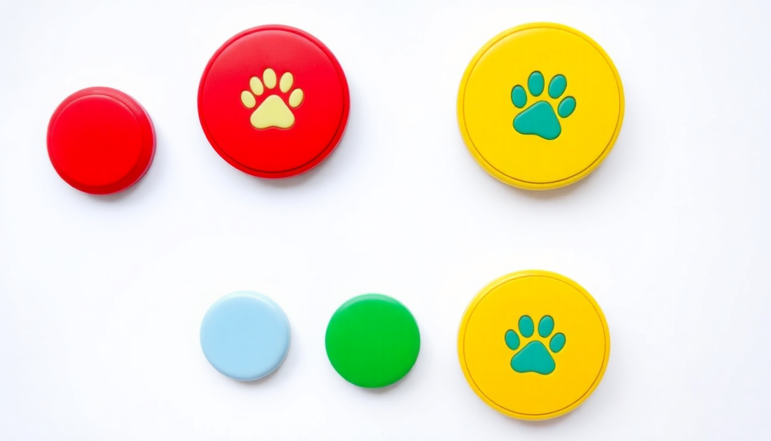 Unleash Your Pet's Voice: Discover the Power of 4-Color Communication Buttons