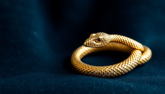 Discover the Captivating Gold Color Snake Ring: Your Ultimate Fashion Accessory