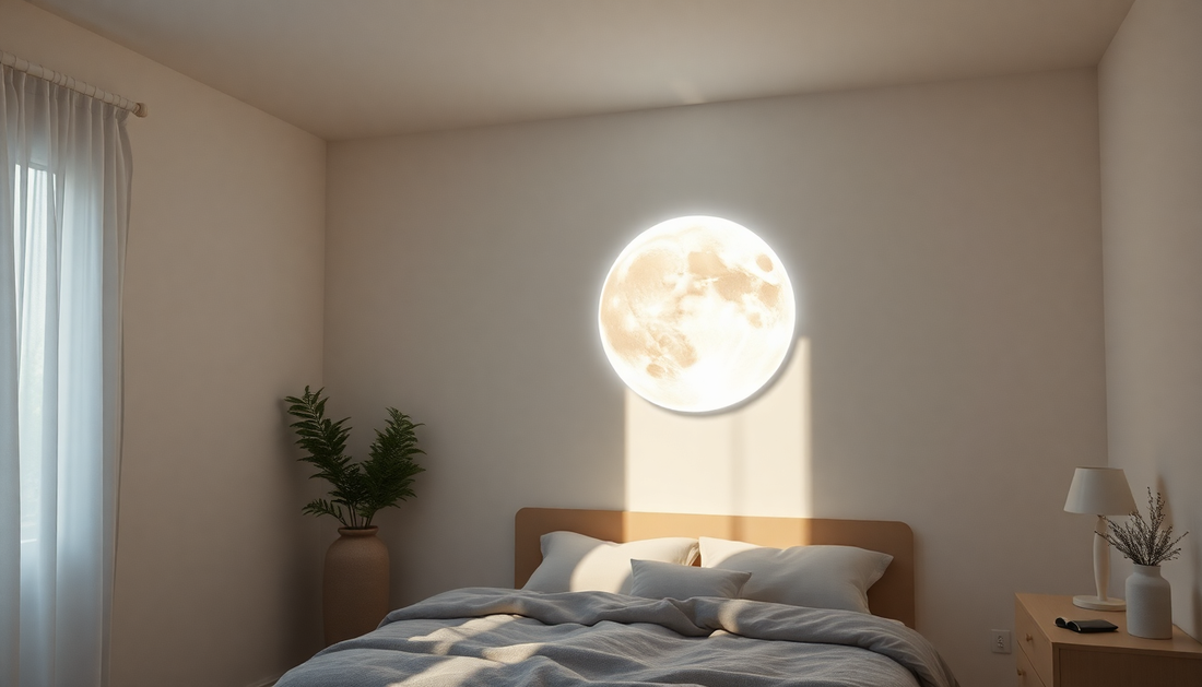 Illuminate Your Spaces with the Enchanting Moon LED Wall Light