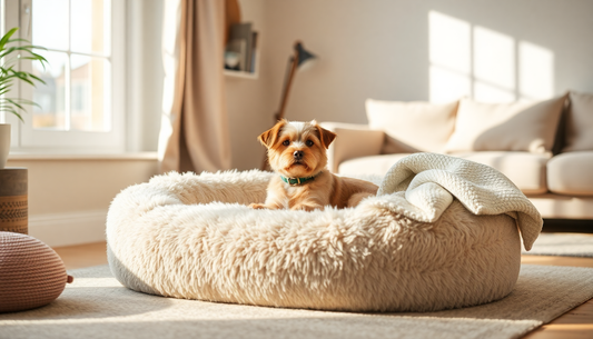 Unleash Your Dog's Comfort: The Ultimate Fluffy Plush Dog Sofa Bed