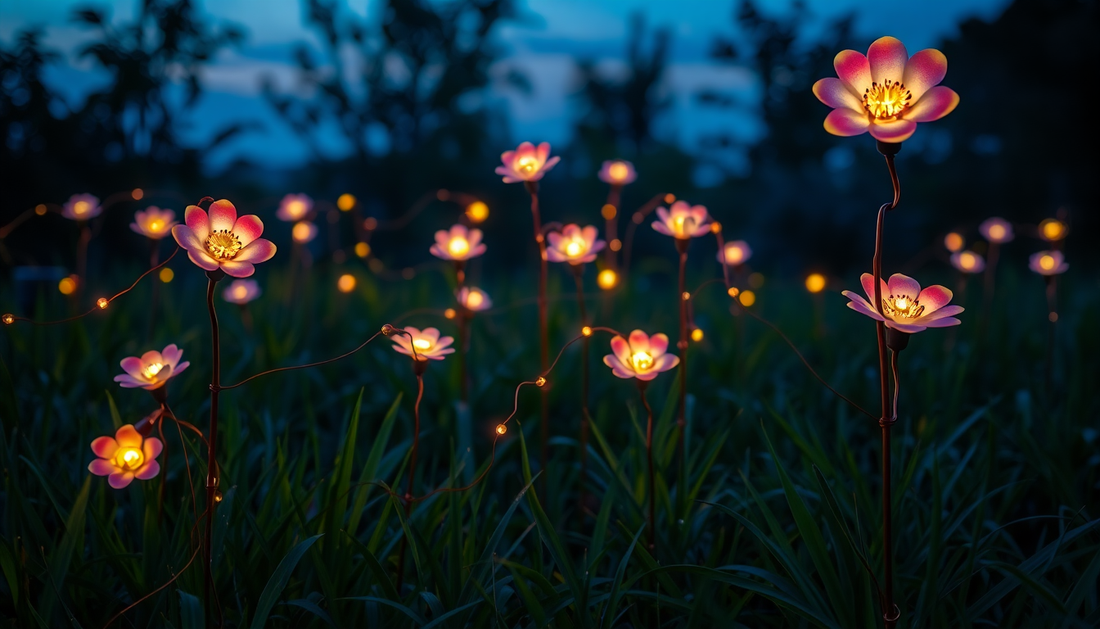 Illuminate Your Garden with Solar-Powered Firework Lights: A Dazzling Outdoor Delight