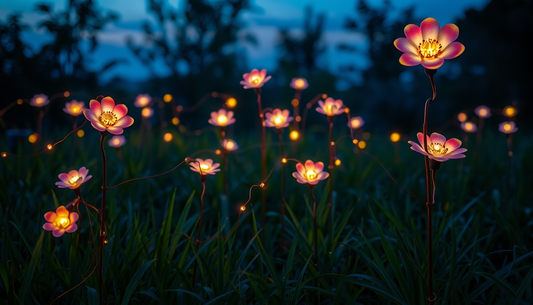 Illuminate Your Garden with Solar-Powered Firework Lights: A Dazzling Outdoor Delight
