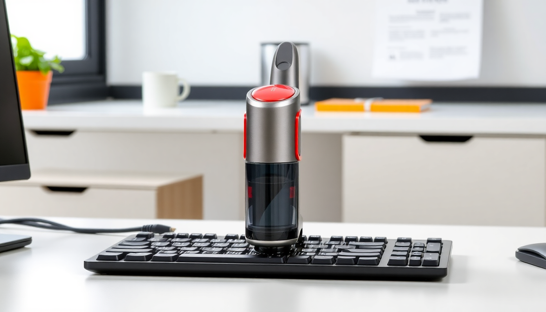 Unleash the Power of the Mighty Mini Vacuum: Keeping Your Workspace Spotless with Ease