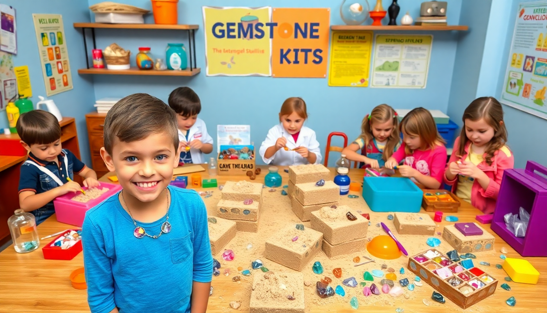 Unearth the Wonders of Nature: Discover the Thrill of Gemstone Dig Kits for Kids