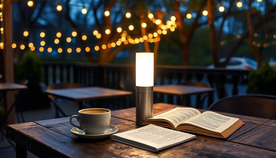 Illuminate Your Space with the Cordless Table Lamp: A Portable, Versatile Lighting Solution