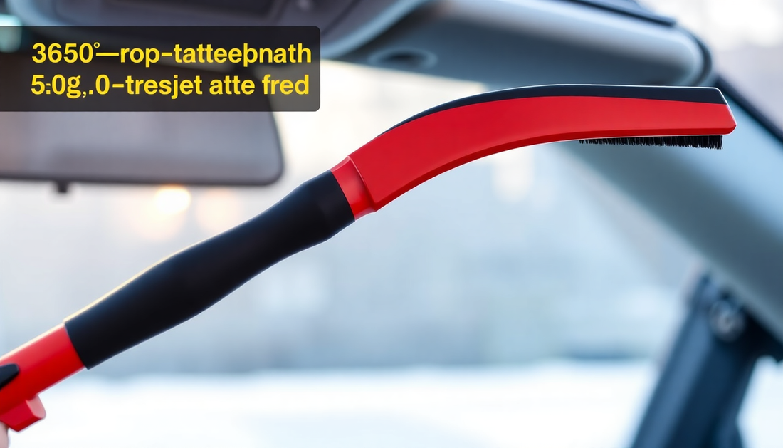 The Ultimate Windshield Scraper: Your 360-Degree Cleaning Companion