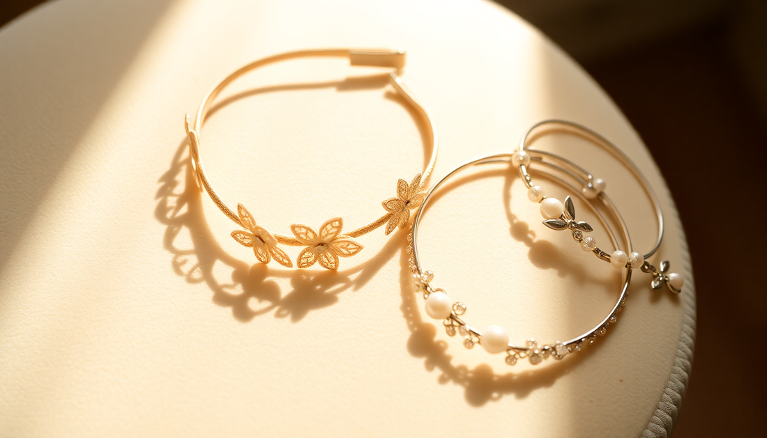 Elevate Your Style with the Beige Hairband Bracelet Head Buckle Four-Piece Set