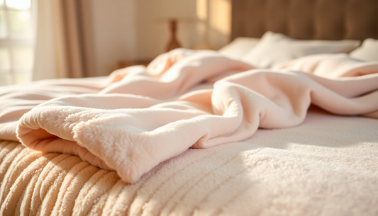 Snuggle Up in Luxury: Discover the Soft Wind Bubble Velvet Blanket at DealSniper.net